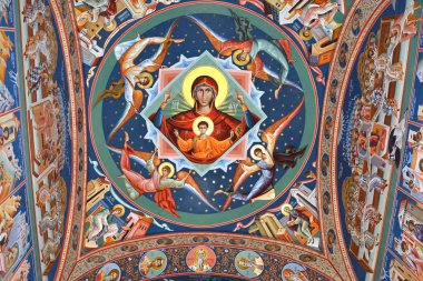 Saint Ana-Rohia Manastırı Ortodoks simgeler. Manastır hillside bir tepenin üzerinde doğal bir yer almaktadır. 1926 yılında inşa edilmiş
