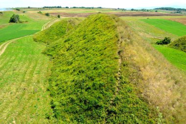 Celtic mezarları Sona Köyü, Brasov ilçe içinde Transilvanya Yaylası, Romanya,