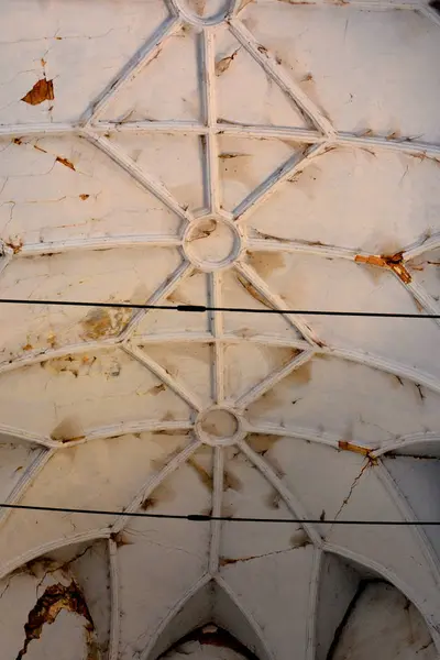 Des Ruines Eglise Évangélique Saxonne Médiévale Fortifiée Dans Village Felmer — Photo