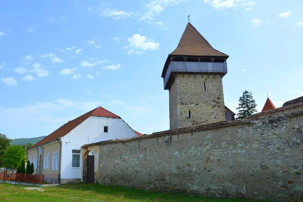 Saxon Cata Transylvania 루마니아에서 Saxon 식민지에 되었다 — 스톡 사진