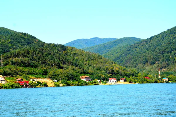 Defileul Dunrii Juga Dikenal Sebagai Clisura Dunrii Sebuah Wilayah Geografis — Stok Foto