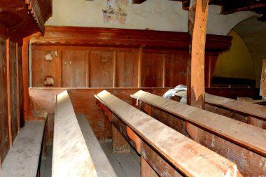 Müstahkem Ortaçağ Sakson evangelic kilise içinde köy Toarcla, Tartlau, Transilvanya, Romanya. Yerleşim 12. yüzyılda ortasında Sakson kolonistler tarafından kuruldu