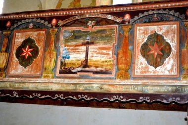 Müstahkem Ortaçağ Sakson evangelic kilise içinde köy Toarcla, Tartlau, Transilvanya, Romanya. Yerleşim 12. yüzyılda ortasında Sakson kolonistler tarafından kuruldu