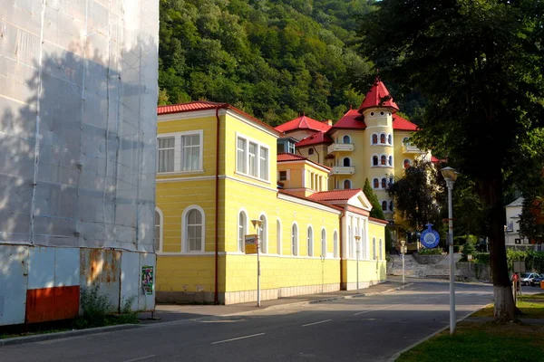 Galla Herculane Kurort Rumänska Banat Caras Severin Regionen Ligger Dalen — Stockfoto