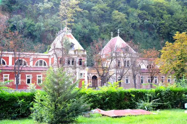 Safra Herculane Caras Severin County Cerna Nehri Vadisinde Yer Alan — Stok fotoğraf