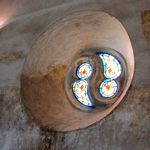 Intérieur Château Corvin Château Hunyadi Hunedoara Résidence Roi Roumain Transylvanie — Photo