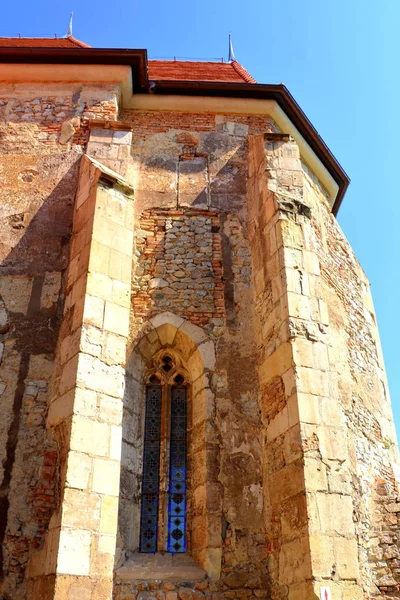 Corvin Zamek Lub Hunyadi Zamek Mieście Hunedoara Rezydencją Króla Rumuńskiej — Zdjęcie stockowe