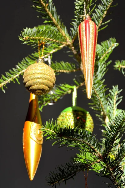 Christmas Tree Ornament Christmas Annual Festival Commemorating Birth Jesus Christ — Stock Photo, Image