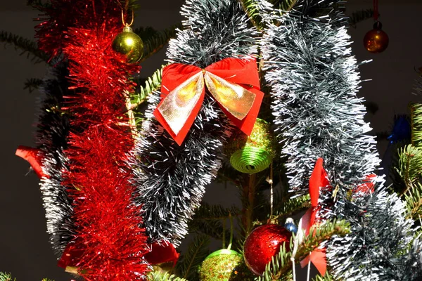 Christmas Tree Ornament Christmas Annual Festival Commemorating Birth Jesus Christ — Stock Photo, Image
