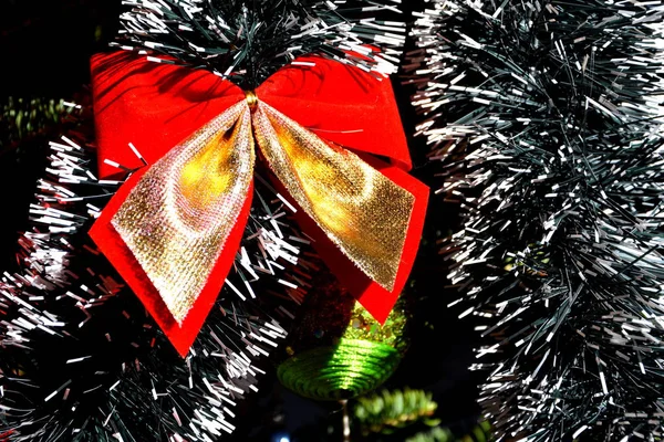 Enfeite Árvore Natal Natal Festival Anual Que Comemora Nascimento Jesus — Fotografia de Stock