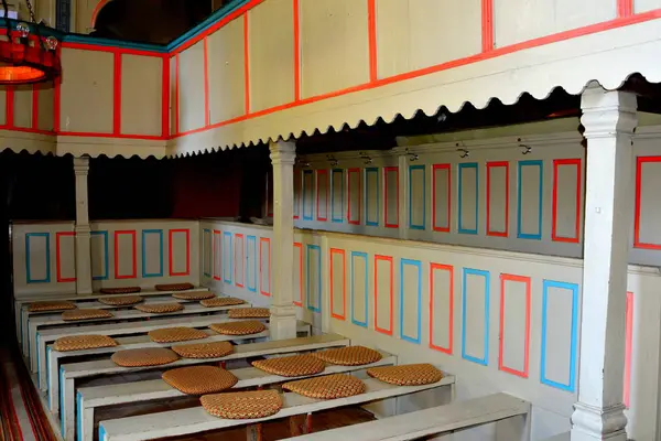 Müstahkem Ortaçağ Sakson evangelic kilise içinde köy Toarcla, Tartlau, Transilvanya, Romanya. Yerleşim 12. yüzyılda ortasında Sakson kolonistler tarafından kuruldu