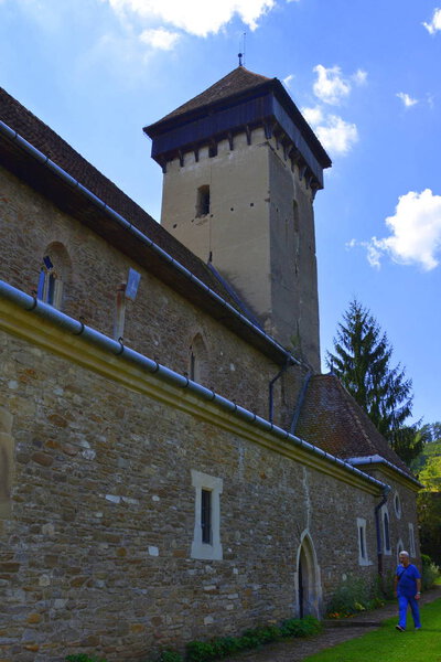 Fortified medieval church in the village Malancrav, Romania, Here are some of the most significant Gothic murals in Transylvania