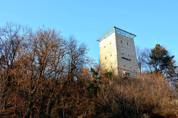 Typowy Krajobraz Miejski Miasta Braszów Miasto Położone Regionie Transylwania Rumunia — Zdjęcie stockowe