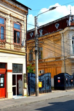 Köy Craiova, Romanya'nın 6 büyük şehri ve başkenti Dolj ilçe merkezi Oltenia Jiu nehrin Doğu Kıyısı yakınında yer alan, tipik kentsel peyzaj.
