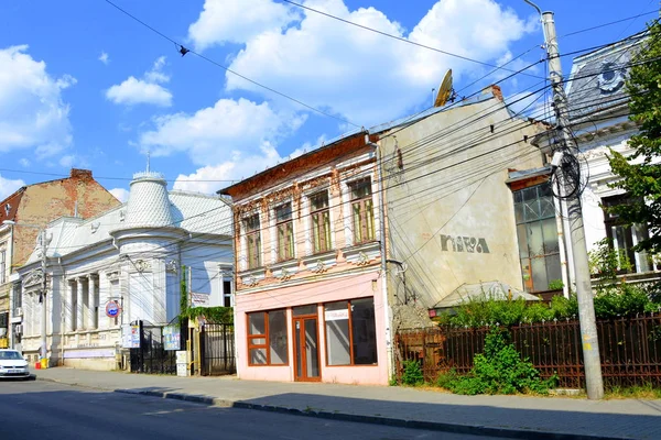 Типичный Городской Пейзаж Деревне Крайова Величине Город Румынии Столица Округа — стоковое фото