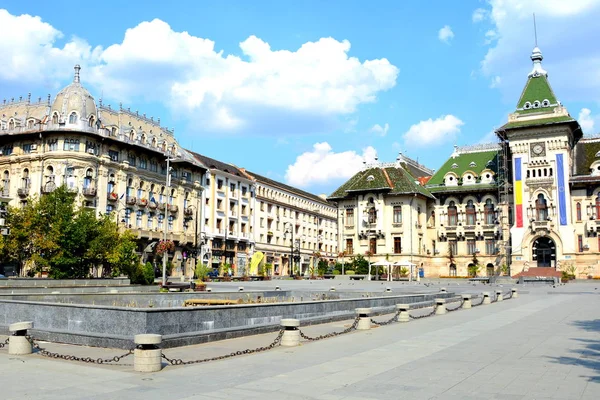 Typiska Urbana Landskapet Den Byn Craiova Rumänien Största Stad Och — Stockfoto