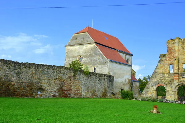 Ruines Abbaye Cistercienne Médiévale Transylvanie Monastère Cra Est Ancien Monastère — Photo