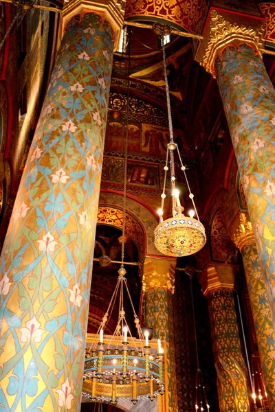 Katedrála Curtea Arge Začátek Století Rumunský Ortodoxní Katedrála Curtea Arge — Stock fotografie