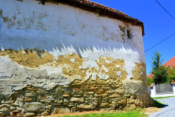 Paysage Rural Typique Maisons Paysannes Dans Village Roades Radeln Transylvanie — Photo