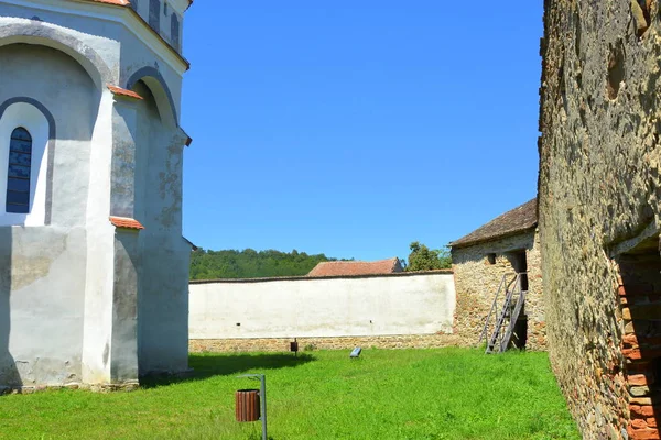 Tipikus Vidéki Táj Paraszti Házak Cloaterf Klosderf Klosdorf Nickelsdorf Községben — Stock Fotó