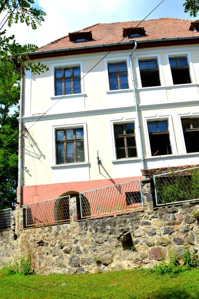 Paisaje Rural Típico Casas Campesinas Drausenit Una Aldea Saxon Condado — Foto de Stock