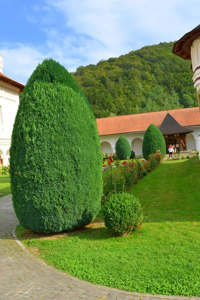 Monastery Sambata Romanian Orthodox Monastery Smbta Sus Braov County Transylvania — Stock Photo, Image