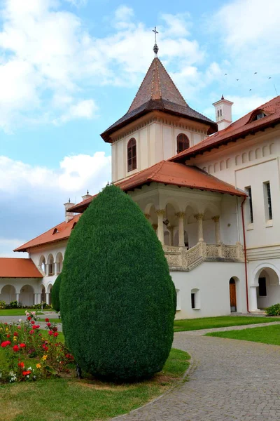 Klooster Sambata Een Roemeens Orthodox Klooster Smbta Sus Provincie Braov — Stockfoto