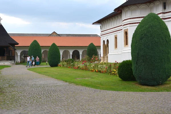 Klooster Sambata Een Roemeens Orthodox Klooster Smbta Sus Provincie Braov — Stockfoto