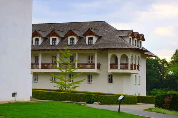 Klooster Sambata Een Roemeens Orthodox Klooster Smbta Sus Provincie Braov — Stockfoto