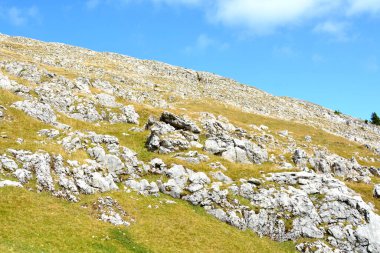 Bucegi Massif, Carpathian Bend Dağları, Transilvanya, Romanya.