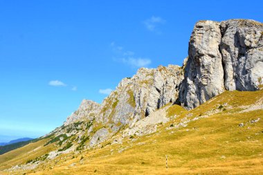 Bucegi Massif, Carpathian Bend Dağları, Transilvanya, Romanya.