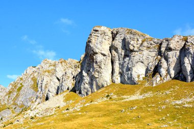 Bucegi Massif, Carpathian Bend Dağları, Transilvanya, Romanya.