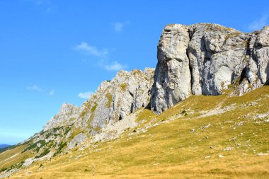 Bucegi Massif, Carpathian Bend Dağları, Transilvanya, Romanya.