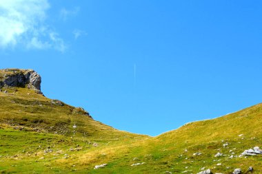 Bucegi Massif, Carpathian Bend Dağları, Transilvanya, Romanya.