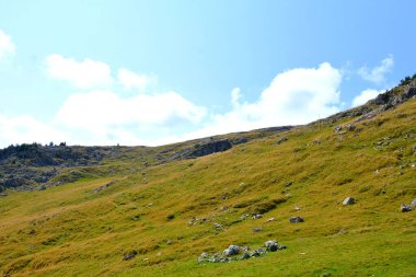 Bucegi Massif, Carpathian Bend Dağları, Transilvanya, Romanya.