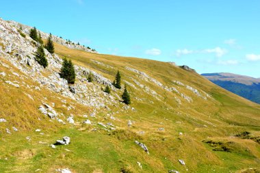 Bucegi Massif, Carpathian Bend Dağları, Transilvanya, Romanya.