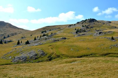 Büyük yapısal ve morfolojik karmaşıklığa sahip olan Bucegi Massif, güçlü kayalıklar tarafından desteklenen ve 1600-2500 metrede asılı duran doğal bir kale gibi görünüyor..