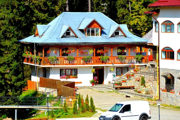 Bucegi Massif Carpathian Bend Dağları Transilvanya Romanya Daki Pestera Manastırı — Stok fotoğraf