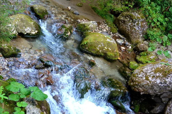 Bucegi Massif Karpatských Horách Transylvánie Romanie Bucegi Massif Velmi Konstrukčně — Stock fotografie