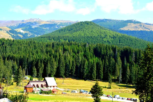 Bucegi Massiv Den Karpaten Siebenbürgen Rumänien Von Großer Struktureller Und — Stockfoto