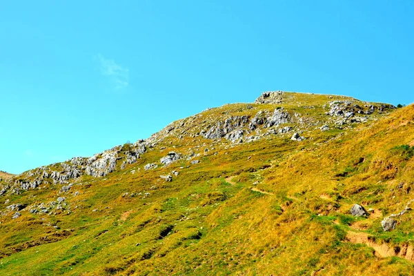 Bucegi Massif Karpaterna Bend Mountains Transsylvanien Rumänien Att Vara Stor — Stockfoto