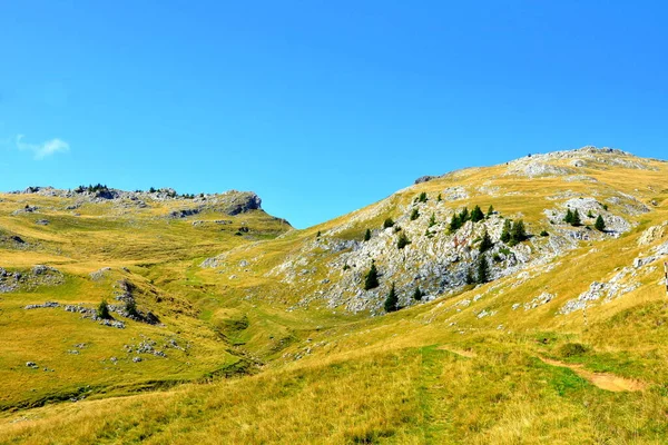 Bucegi Massif, i Karpaterna Bend Mountains, Transsylvanien, Rumänien. — Stockfoto