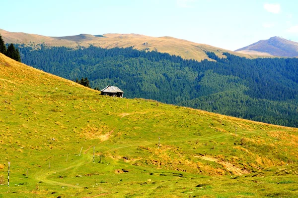 Omdat Het Bucegi Massief Een Grote Structurele Morfologische Complexiteit Heeft — Stockfoto