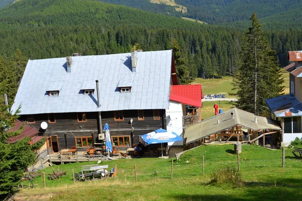 Chalet Padina Bucegi Massiv Den Karpaten Siebenbürgen Rumänien Das Bucegi — Stockfoto