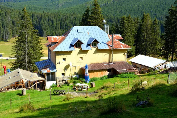 Chalet Padina Bucegi Massiv Den Karpaten Siebenbürgen Rumänien Das Bucegi — Stockfoto