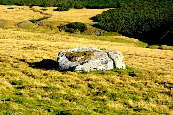 Macizo de Bucegi, en Cárpatos Bend Mountains, Transilvania, Rumania. —  Fotos de Stock