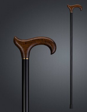 Yürüyen bastonlar ve koltuk değnekleri. Yüksek kalite fotoğraf