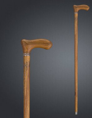 Yürüyen bastonlar ve koltuk değnekleri. Yüksek kalite fotoğraf