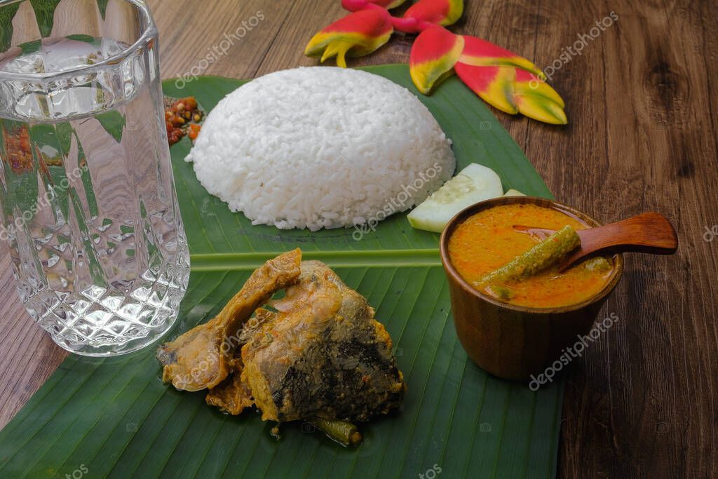 Nasi Berlauk Is A Malay Delicacy Famous In Kelantan Eaten For Iftar Conceptual Image Of Ramadan Feast Breaking The Fast Fasting The Month Of Ramadan Iftar 378078220 Larastock