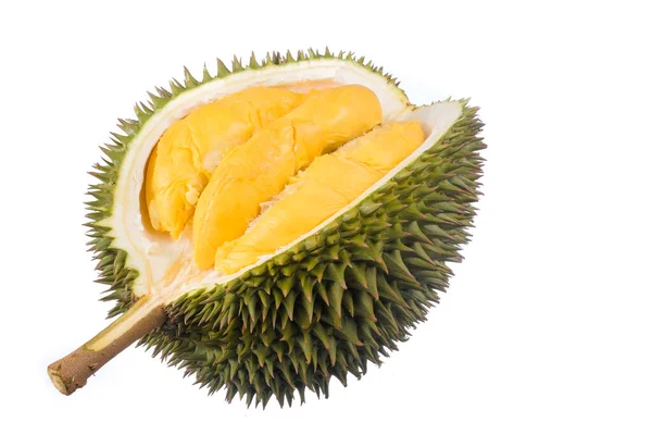 Durian King Fruit Isolated White Background — Stock Photo, Image